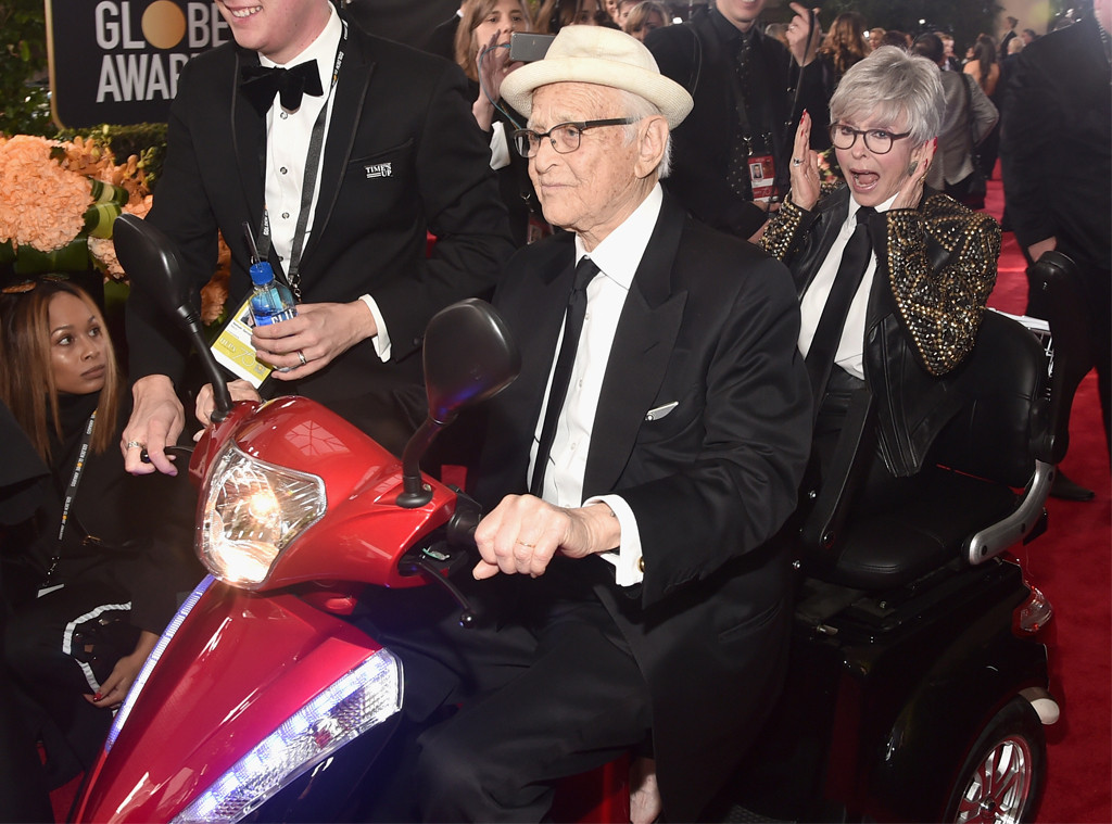 Norman Lear, Rita Moreno, 2018 Golden Globes Norman Lear, Rita Moreno, 2018 Golden Globes